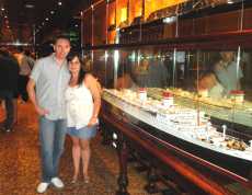 Muestras en Crucero Costa con Sergio Ceballos y Silvana Gonzalez