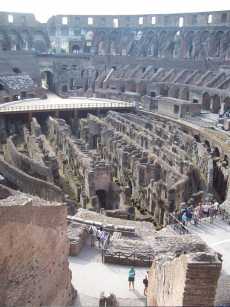 Coliseo Romano por dentro