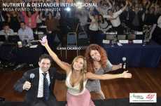 Iliana con el publico
